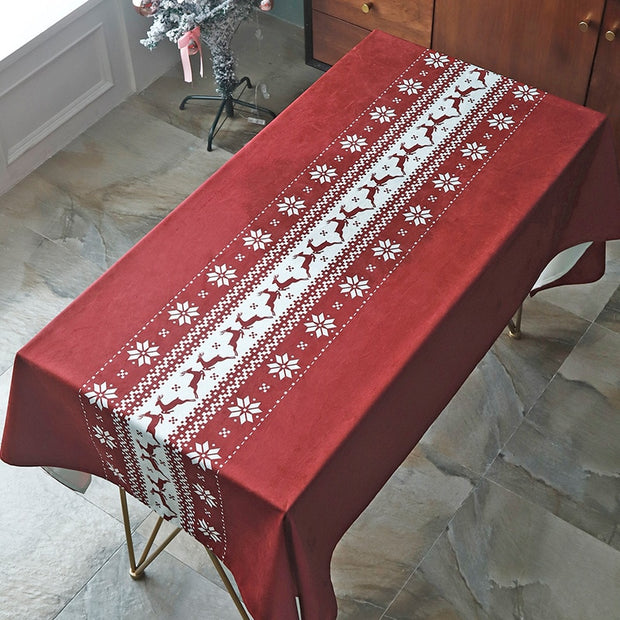 Nappe de Noël "Noëlla" en Polyester.